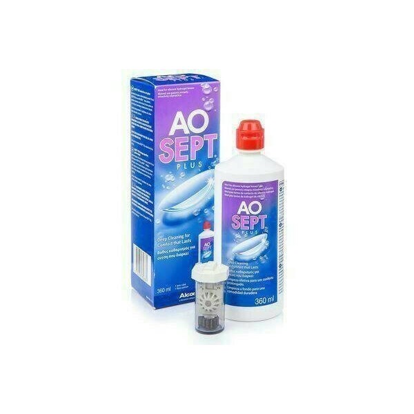 BURUAN,. AOSEPT PLUS CLEANING SOLUTION BY CIBA VISION CAIRAN PEMBERSIH SOFTLEN