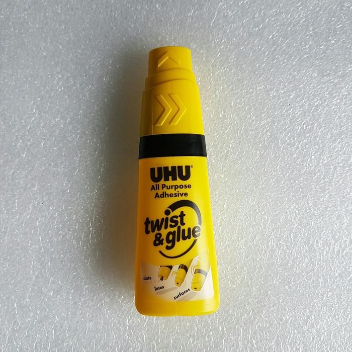 

NEW..!! UHU ALL PURPOSE ADHESIVE TWIST&GLUE 35ML