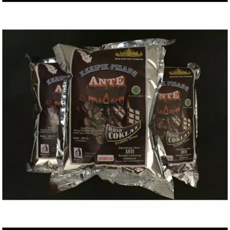 

Keripik pisang coklat ANTE Lampung