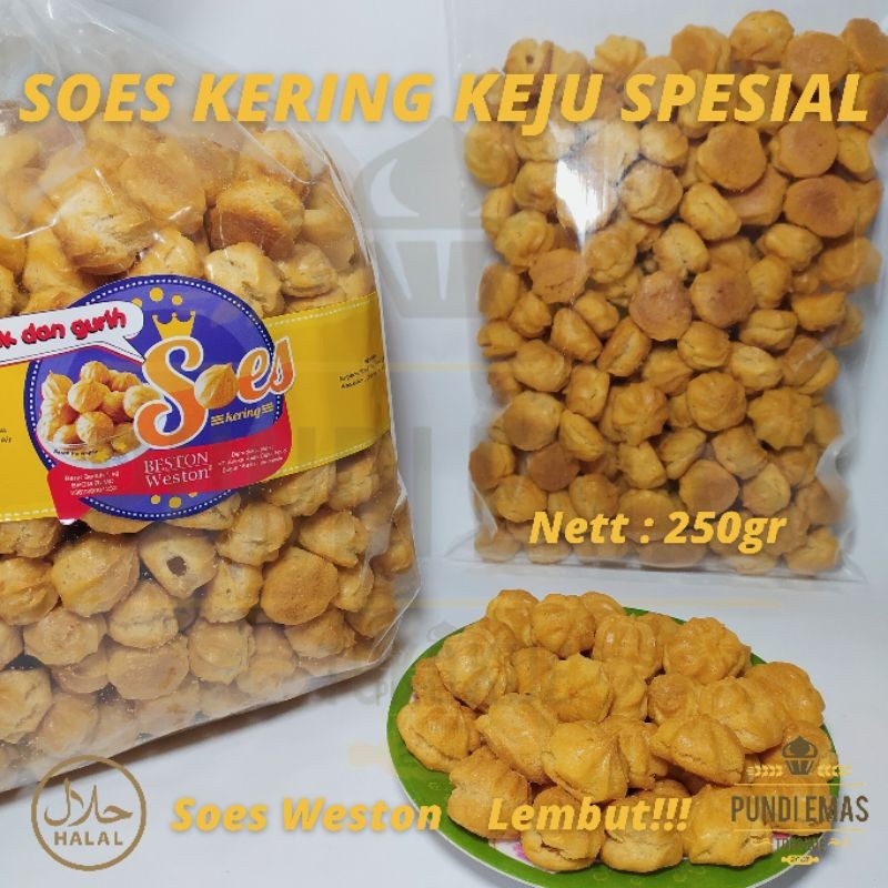 

Soes Coklat - 250 GR Kue Sus Kering Coklat
