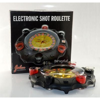 Electric Drinking Roulette Party Game Set Permainan Rolet Elektrik