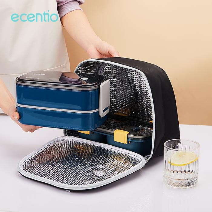 ID ECENTIO LUNCH COOLER BAG TAS BEKAL LUCU TAS LUNCH BOX BAG