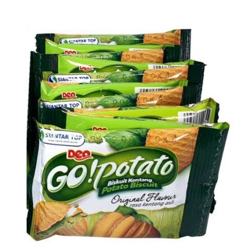 

Deo Go Potato Original Biskuit Kentang 20 Pcs