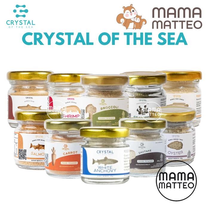 

CARAKA.STORE1 CRYSTAL OF THE SEA - WHITE ANCHOVY POWDER 20GR / BUBUK IKAN TERI NASI