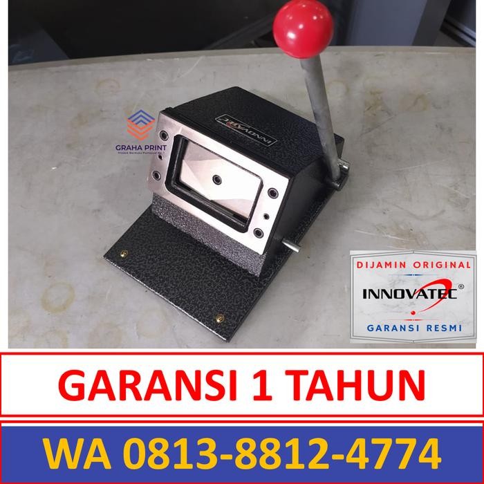 

Mesin Plong Id Card Cutter Innovatec Kualitas Premium Sangat Tajam