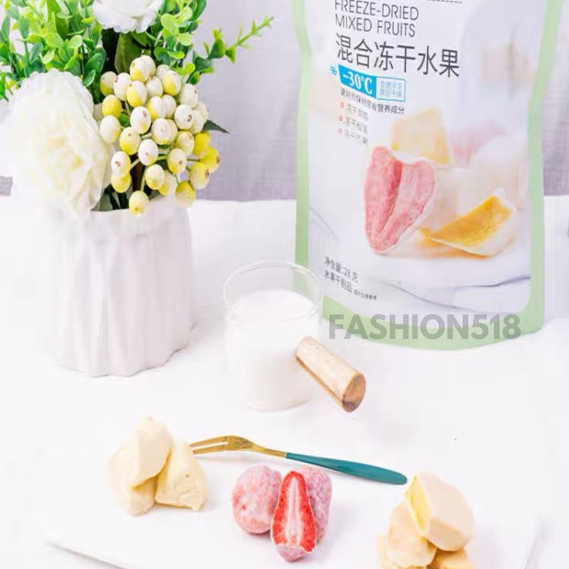 

(Halal) Tyl Ursnack Freeze Dried Fruit / Snack Durian Vacum / Strawberry Beku