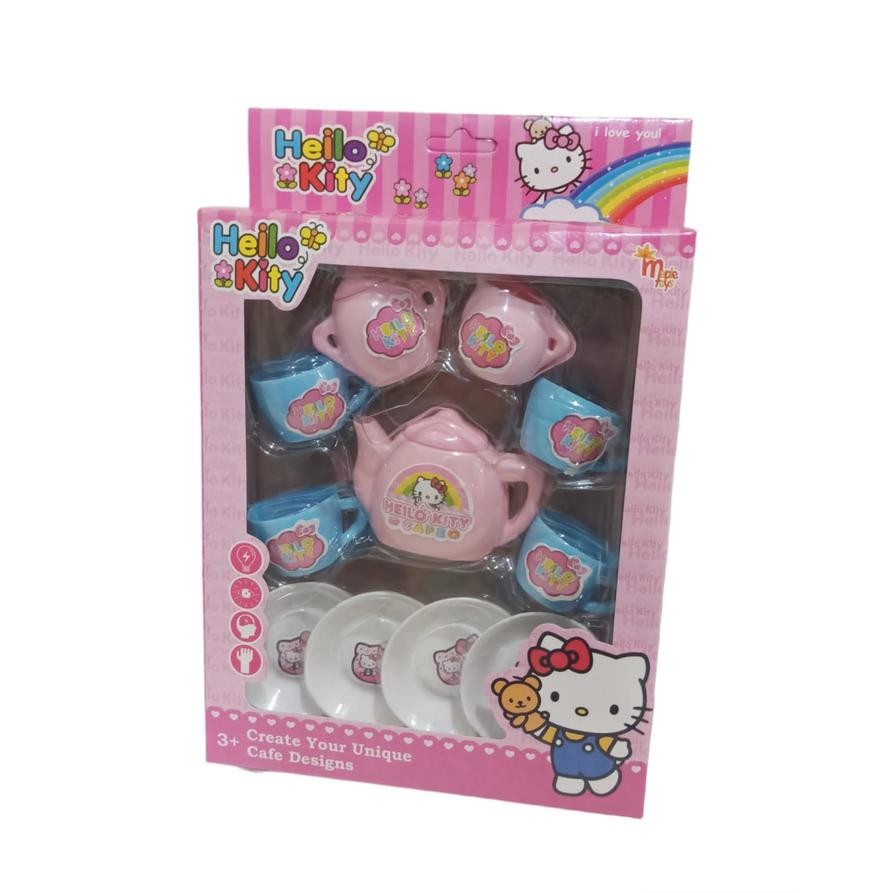 JTTOP" TEA SET HELLO KITTY