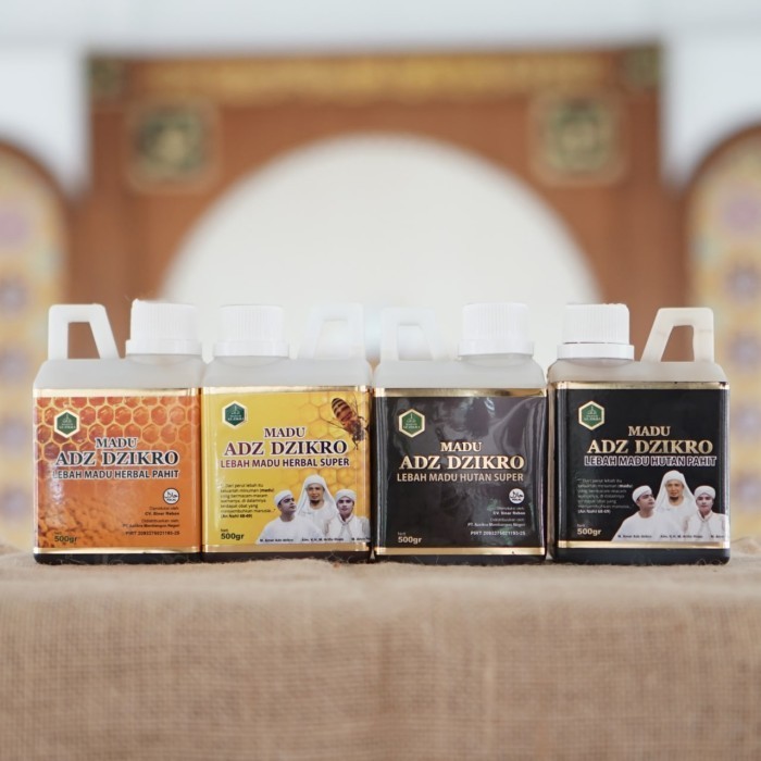 Madu Adz Dzikro Kemasan Baru Asli 100% Majelis Az Zikra, Herbal Hutan