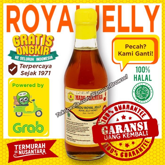 

Madu Pramuka Alami (Madu Royal Jelly) 350Ml