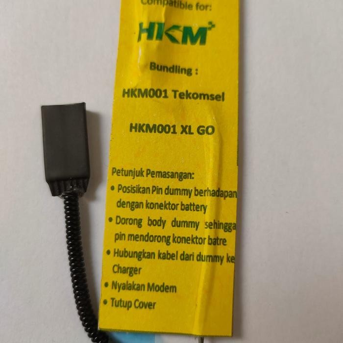 Mutu- Dummy Battery Modem Hkm Hkm001 Xl Go - Telkomsel / Fake Baterai Batre