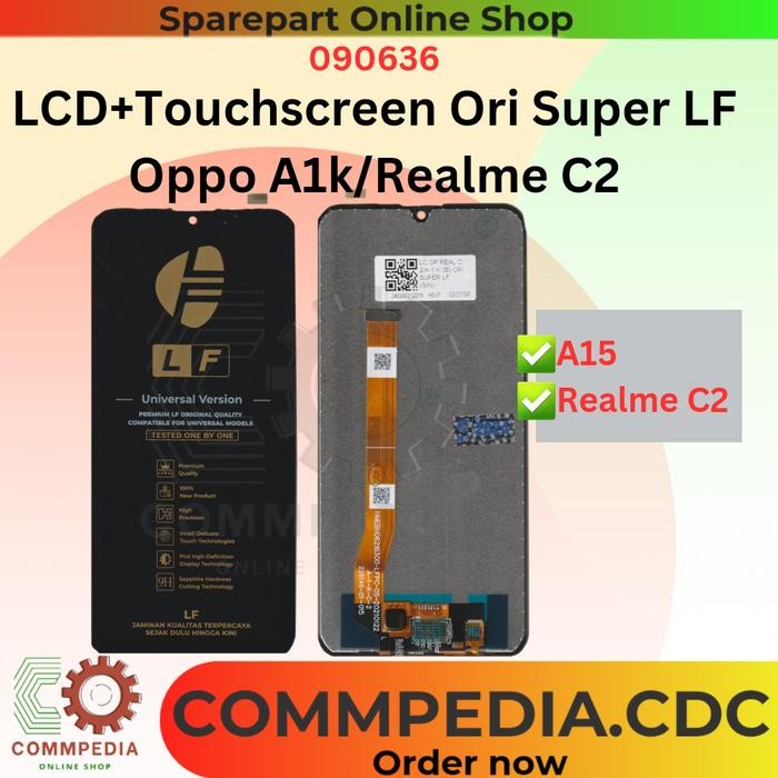 Mutu- Lcd Oppo A1K/Realme C2 (Cph1923) +Touchscreen