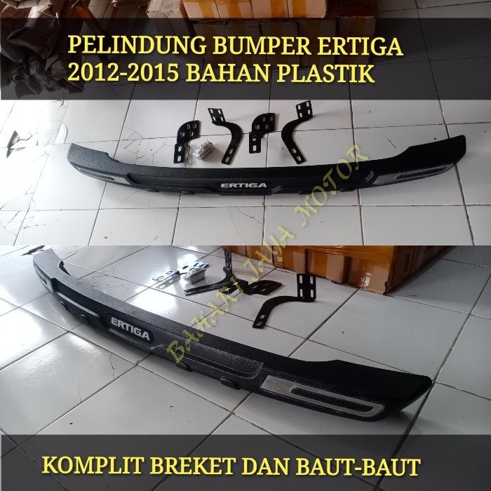 pengaman bumper belakang Ertiga lama 2017 kebawah