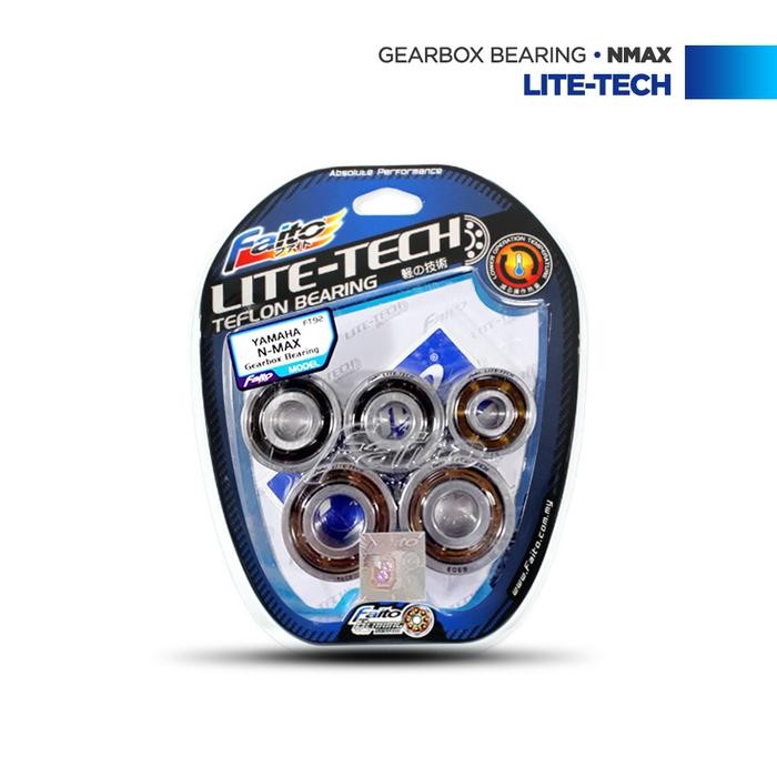 BEARING GARDAN GEAR BOX RASIO SET NMAX LITE TECH FAITO
