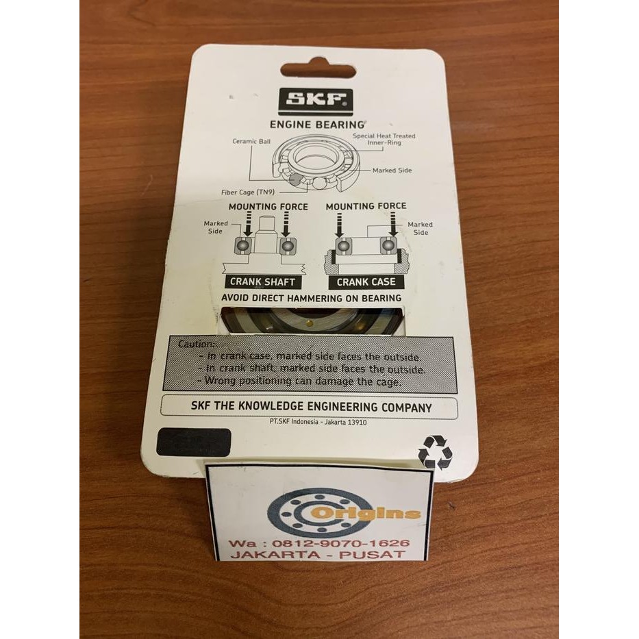 BEARING KRUK AS RX KING 6205 C4 6304 C4 CERAMIC SKF ORIGINAL ENDURO