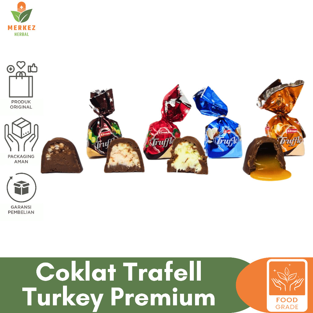 

Coklat Turki Truffle Elvan 1 Kg Premium Mix Cokelat Arab Turkey Oleh oleh Haji Umroh Aneka Rasa