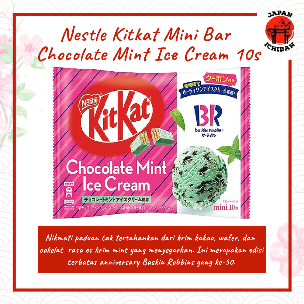 

Nestle Kitkat Mini Bar Camilan Cokelat Bestseller Original Japan