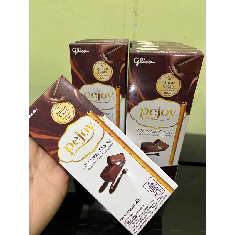 

Glico Pejoy Coklat Perpak isi 20gr x 10 Pcs (Exp Juli 2025)