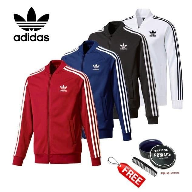 Jaket Adidas Big Size S,M,L,Xl,2Xl,3Xl,4Xl,5Xl Tracktop Firebird Pria Promo