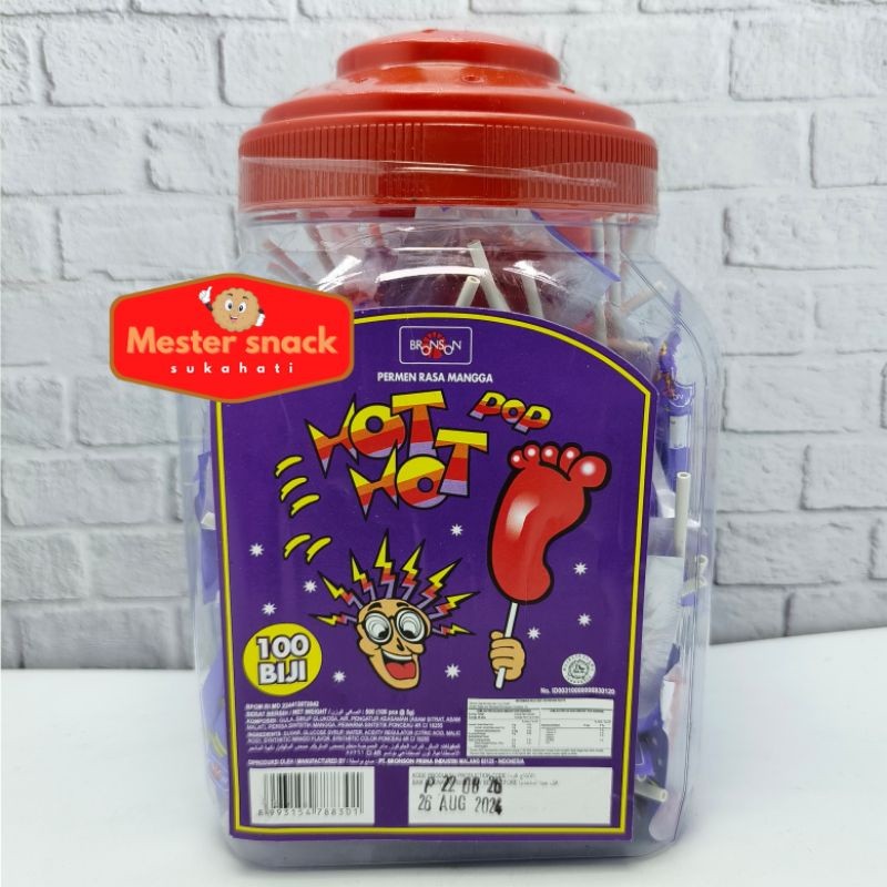 

Permen Hot Kaki Toples (1 toples isi 100 pcs)