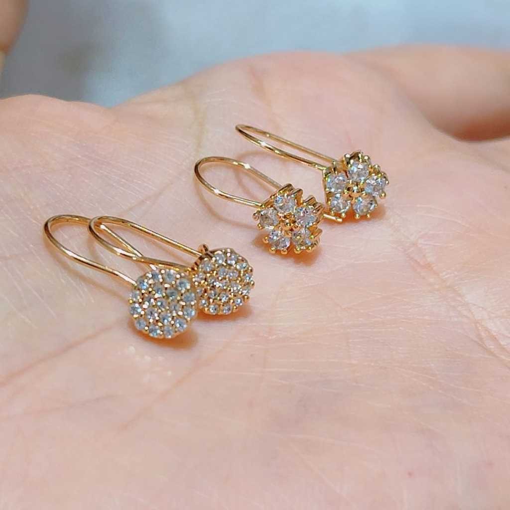 Anting kait anting permata anti karat-bestjewelry