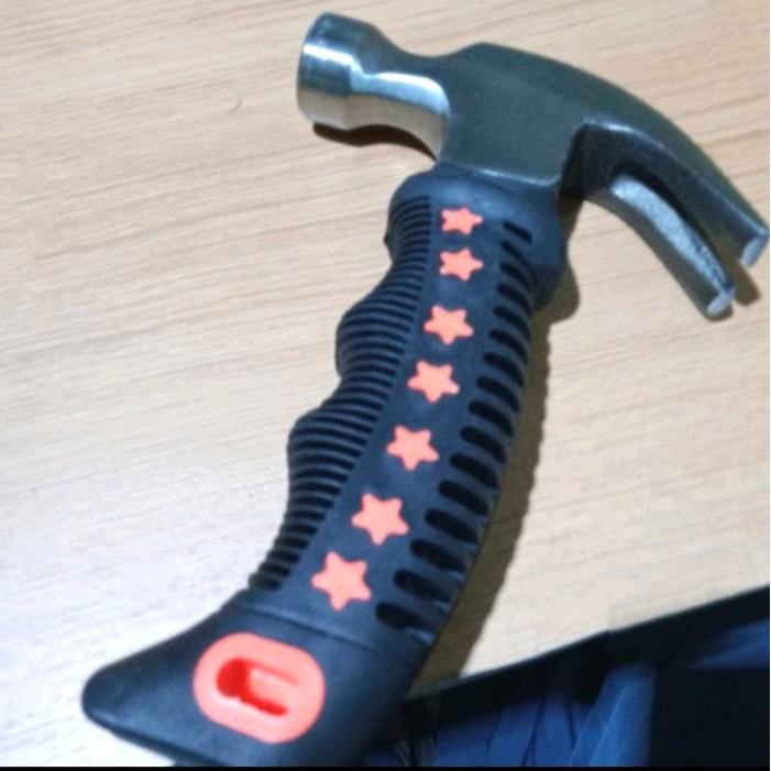 Sukkiystrore Palu Mini Palu Cebol Palu Kambing Cebol Gagang Karet Claw Hammer