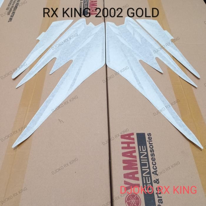 Striping List Rx King 2002 Le Gold Original Lospack