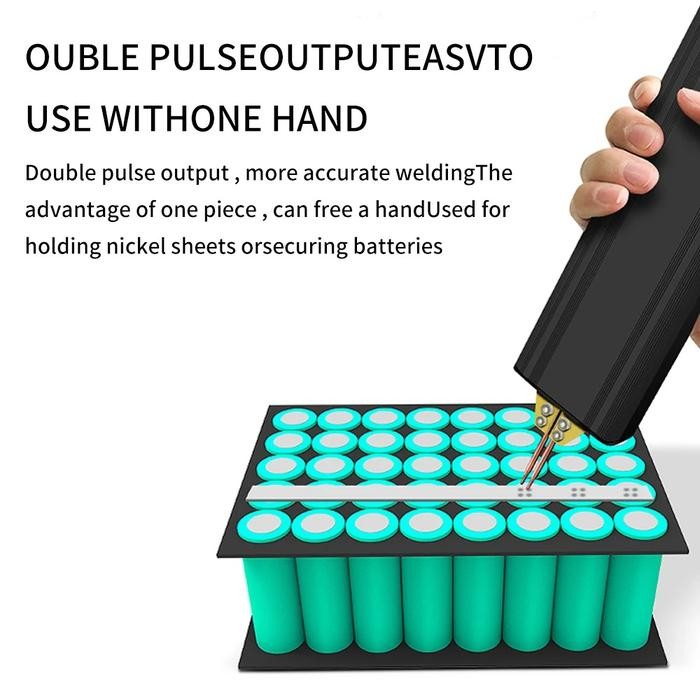 Spesial Spot Welding 5 Gear 5000Mah Mini Spot Welder Las Titik Baterai 18650 Spot Welder Portable