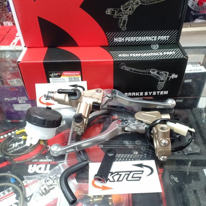 Master Rem Set Ktc Racing Trek Axial Kanan Kiri Beat Scoopy Vario 110/ Master Rem Trek Kanan Dan
