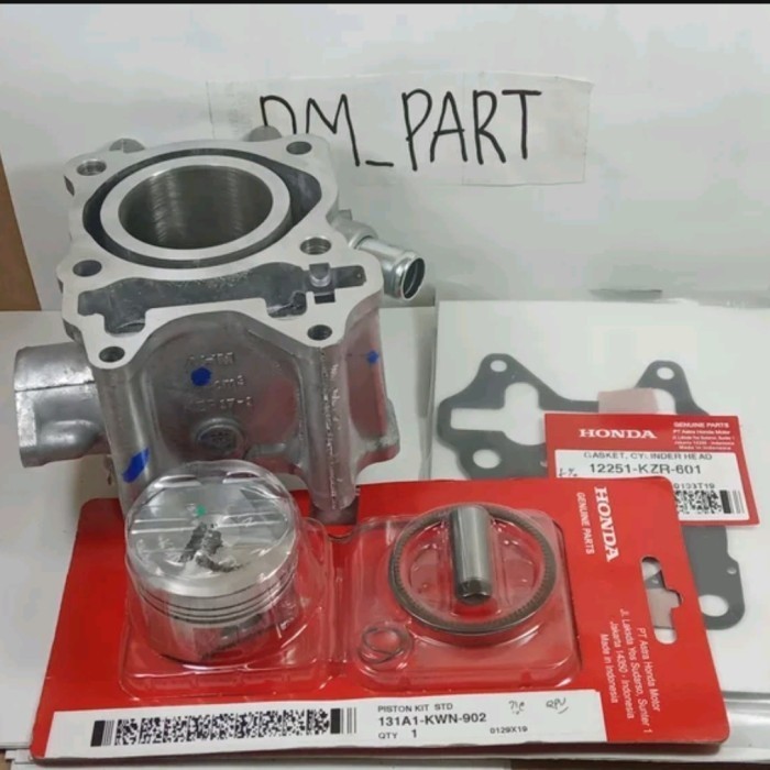 Blok Block Seher Cylinded Vario 125 Old New Kzr Asli Original Honda