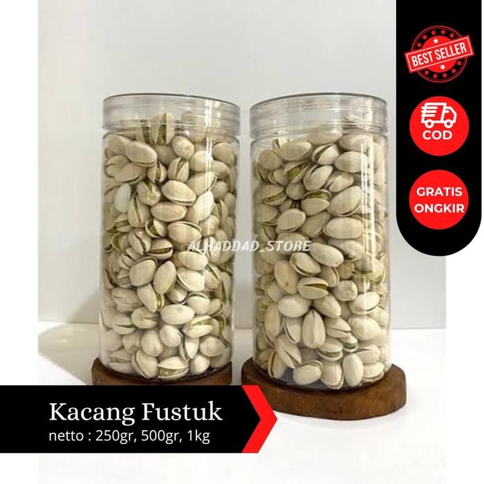 

Kacang Fustuk Pistachios Fustuck Arab ORIGINAL Saudi 250Gr 500Gr 1Kg