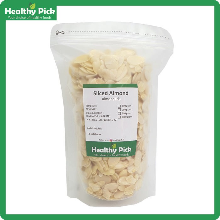 

Slice Almond Premium 250 gram