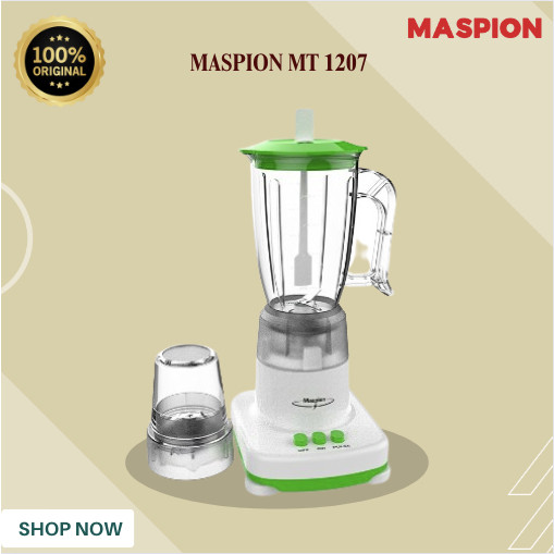 MASPION BLENDER MT-1207/MT1207/MT1207/MT 1207/MT-1207/MT 1207/MASPION BLENDER PLASTIK/MASPION