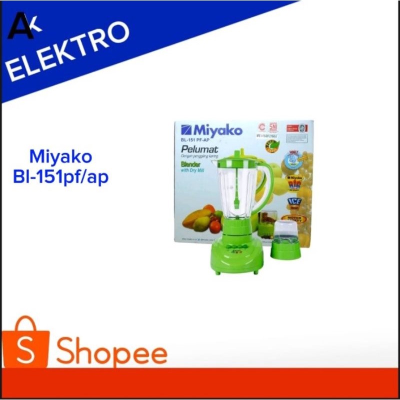 Blender Plastik Miyako BL 151 PF AP 2in1 / Blender Miyako 151 PFAP Blender Miyako 2in1