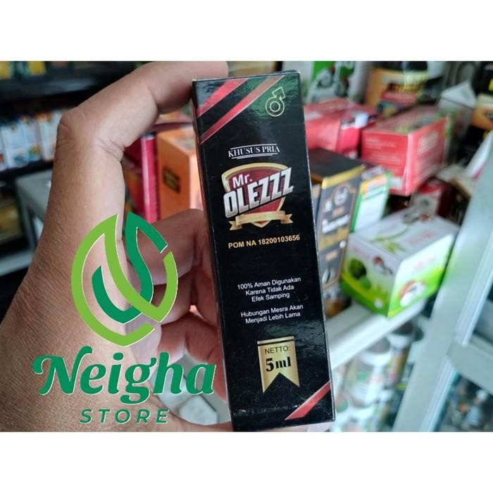 DISKON Mr Olezzz Obat Herbal Oles Kuat Pria Tahan Lama - 5ml BPOM Asli 100% EH773