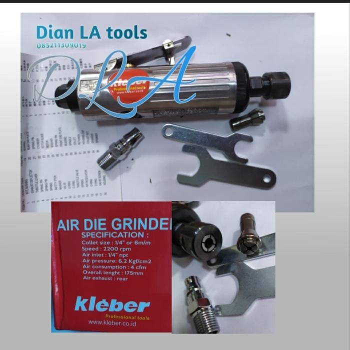 Air Die Grinder Kleber LYK - 100 - 013 mesin bor tuner angin