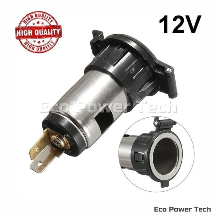 New Soket Colokan Listrik 12V Socket Lighter Charger Mobil Motor Soket cas