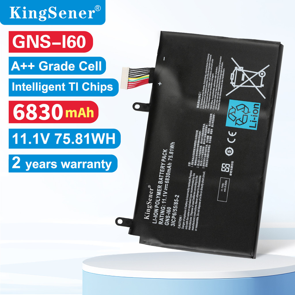 KingSener New GNS-I60 Laptop Battery For GIGABYTE P35K P37X P57X P35G P35N P35W P35X P37W P57W 961TA