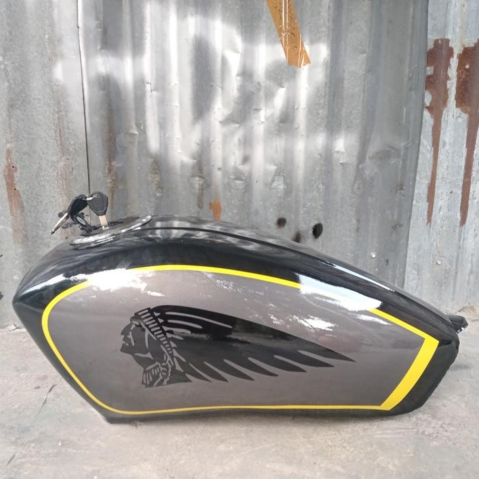 PREMIUM Tangki Custom Indian Bobber Tangki Custom Besar Tangki Bobber