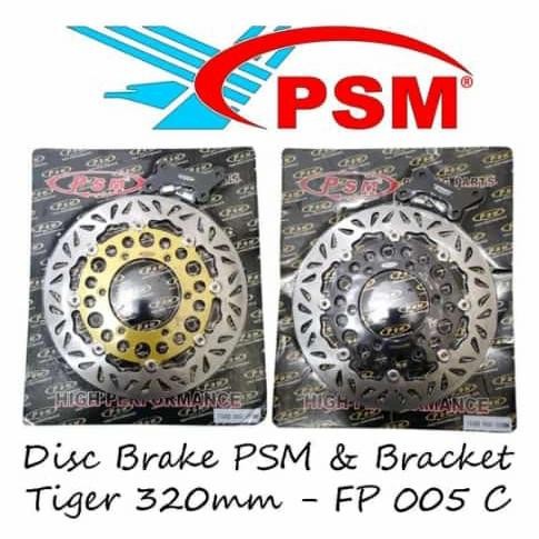 Piringan Cakram Depan Psm Besi Honda Tiger Ukran 320Mm