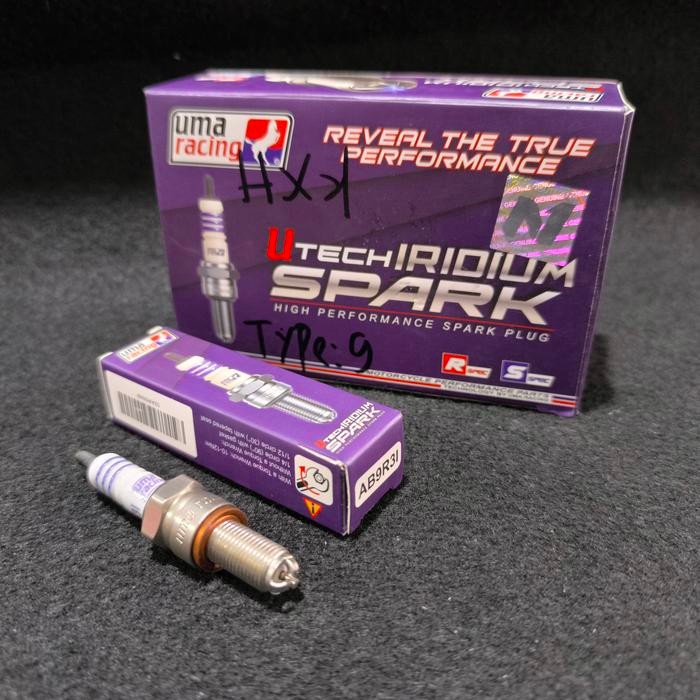 Busi Iridium Uma Racing Kaki 3 Buat Motor Drat Panjang Nmax / Vario