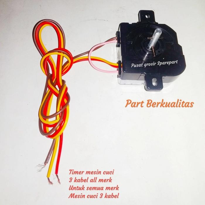 Ready timer mesin cuci sharp 3 kabel