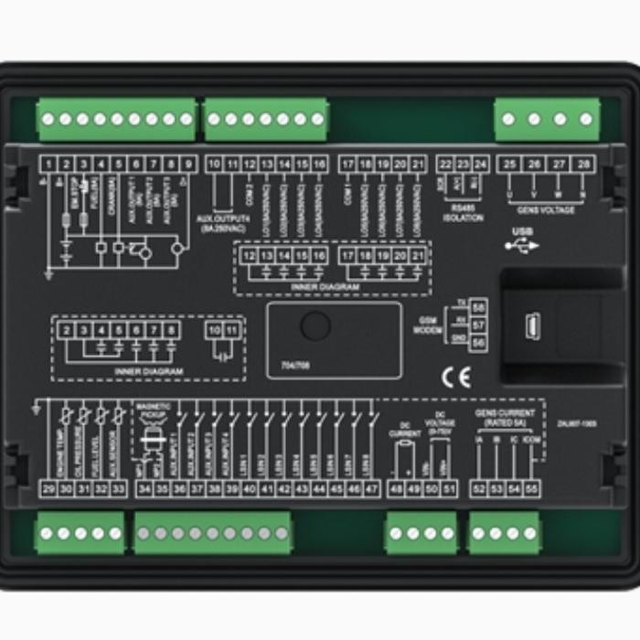 MODULE SMARTGEN GENSET LIGHTING ALC704 MODUL ALC704 ILLUMINATION CONTROL, TIMING BOOT, REMOTE