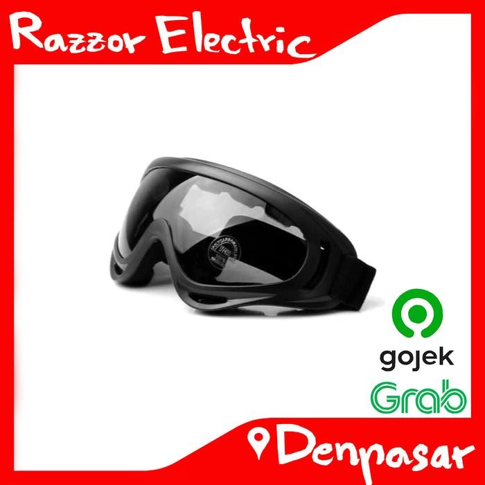 Kacamata Motor Trail motoCross Tahan Debu Anti Static Kaca Mata Goggle