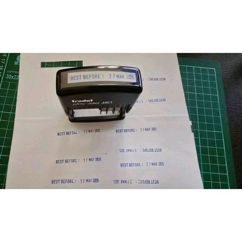 

pel Expired / Tanggal Kadaluarsa FREE Tinta 25ml Trodat 4813