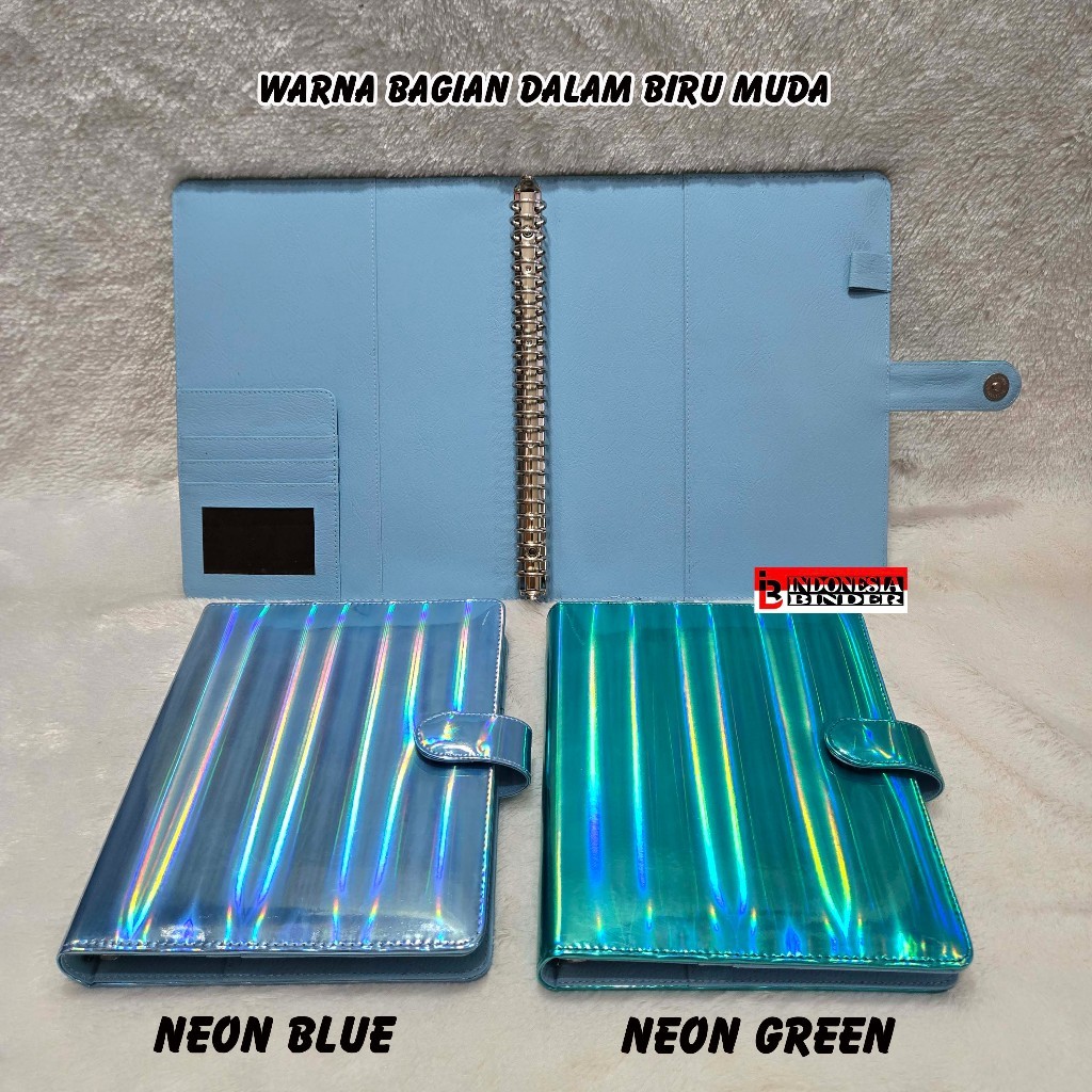 

BINDER HOLOGRAM NEON A5 DAN B5