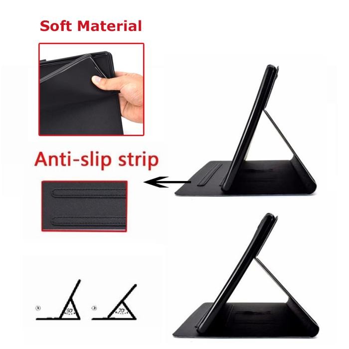 ASLI.. SAMSUNG GALAXY TAB A 8 A8 2019 T295 FLIP CASE COVER KIDS UNICORN LUCU