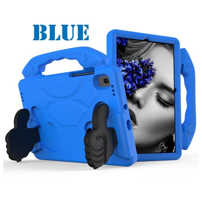 CUCI GUDANG.. SAMSUNG GALAXY TAB S6 LITE P615 FREE STANDING GOOD THUMB SOFT CASE