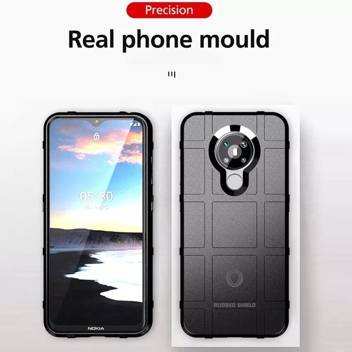 CUCI GUDANG.. CASE NOKIA 5.3 CASE RUGGED SHIELD ARMOR SOFTCASE CASING
