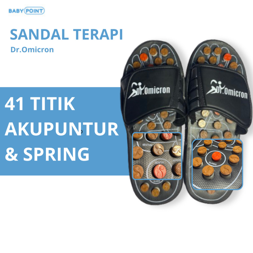 Terlaris Sandal Terapi Kesehatan / Sendal Refleksi Spring Akupunktur Terbaru