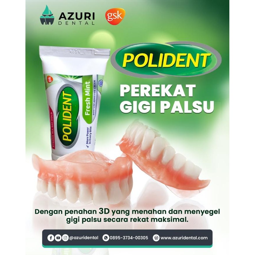 LEM PEREKAT GIGI PALSU POLIDENT *